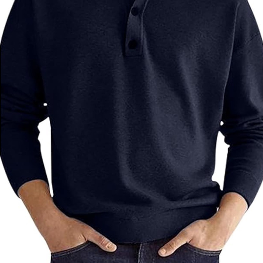 Long Sleeve Knit Polo NWOT (M)